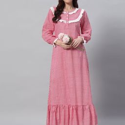 SEPHANI Printed Maxi Nightdress-image-86