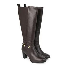 The Roadster Lifestyle Co Women High-Top Boots With buckles-55