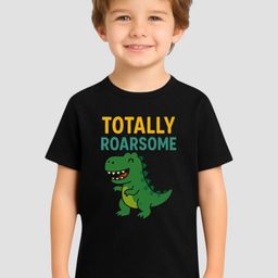 KIDDY STAR Boys Typography Printed Pure Cotton T-shirt-image-96