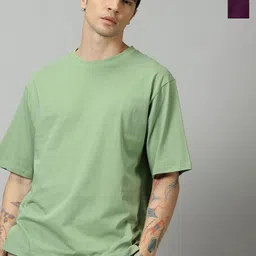 GLOWBERRY Men Pack Of 2 Organic Cotton Drop-Shoulder Sleeves T-shirt-picture-48