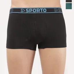 Sporto by Macho Men Pack Of 3 Cotton Short Trunks-picture-15