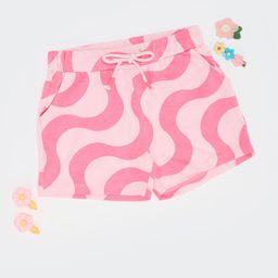 Pantaloons Junior Girls Cotton Mid-Rise Shorts-49