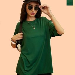 Christy World Women Pack Of 2 Printed Oversized T-shirt-image-93