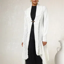 Soch Women Longline Shrug-25