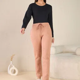 Sweet Dreams Women Printed Mid Rise Lounge Pants-picture-47
