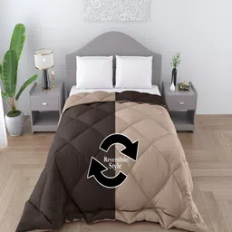 tundwal's Brown & Beige Geometric Heavy Winter Double Bed Comforter-image-48