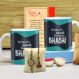SKYTRENDS Multicoloured Printed Ceramic Matte Cups Set of Cups and Mugs image 2