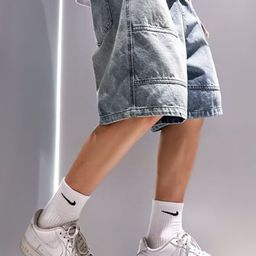HERE&NOW Men Modal Denim Shorts-picture-3