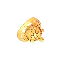 Dynamic Retail Global Unisex Gold Ring-12