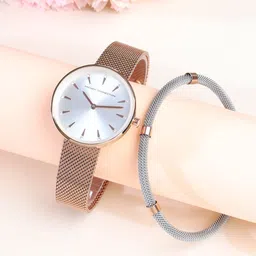 French Connection Women Watch Gift Set FCJKS01-Rose Gold-image-17