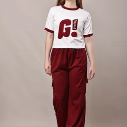 R Cube Graphic Printed T-Shirt With Trousers Co-Ords-picture-27