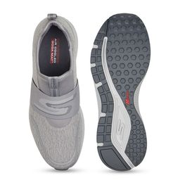 Skechers Men Self Design Slip On Round Toe Running Shoes image 4
