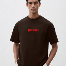 TOGS & TERRE Men Typography Printed Round Neck Cotton Oversized T-shirt-picture-18