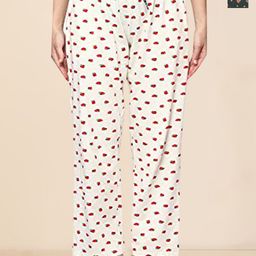AFRA GARMENTS Pack Of 3 Printed Cotton Lounge Pants-image-71