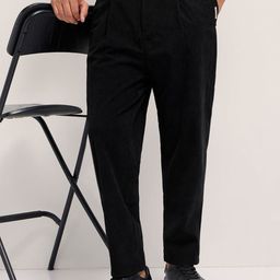 THE BEAR HOUSE Men Mid Rise Relaxed Fit Pleated Regular Trousers-image-63