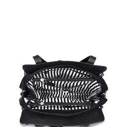 Celtic Textured Leather Structured Tote Bag image 3