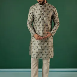 Anouk Men Sequinned Kurta image 2