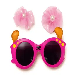 ANNA CREATIONS Girls Cute Bow Hair Clip with Sun Goggles-picture-44
