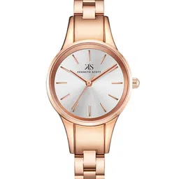KENNETH SCOTT Women Dial & Stainless Steel Straps Analogue Watch K22517-KBKW-image-39