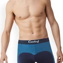COOLZY Pack Of 3 Color Block Antibacterial Trunks - SEOCSOTNK3K514-S image 3