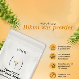 VALOT Turmeric Bikini Wax Powder - 120 g image 5