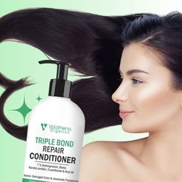 Volamena Organics Triple Bond Repair Conditioner With Biotin-250ml image 3