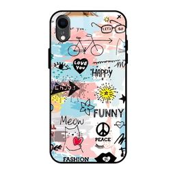 QRIOH Typography Printed iPhone XR Back Case Mobile Accessories-7
