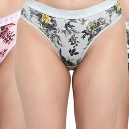 FiveFlag Mid-Rise Cotton Blend Briefs-image-96