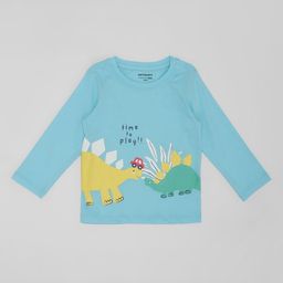 Pantaloons Baby Boys Pack of 3 Conversational Printed Round Neck Cotton T-shirts-picture-8