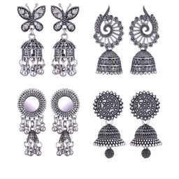 Sangria Alloy Silver-Plated Earrings-image-32