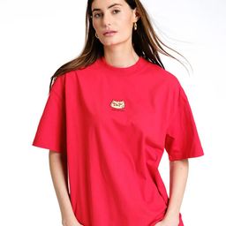 Bonkers Corner Women Drop-Shoulder Sleeves T-shirt-image-85