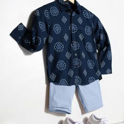 Hoop Kids Boys Slim Fit Shirts-image-54
