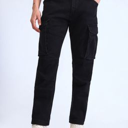 Flying Machine Men Relaxed Fit Cargo Styles Jeans-image-50