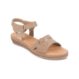 Padchin PU Women Block Sandalss with Adjustable Ankle Strap-26