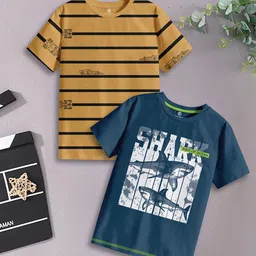 CODEZ Boys 2 Pure Cotton T-shirt-image-101