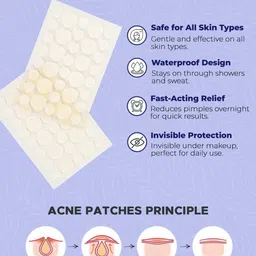 Lumora Acne Pimple Patches- 72 Patches image 2