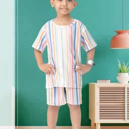 Smuktar garments Boys Multi Cotton Blend Clothing Set-image-78