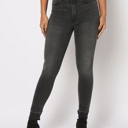 GAP Women Dark Wash Skinny Fit Mid-Rise Light Fade Clean Look Stretchable High-Rise Jeans-image-28