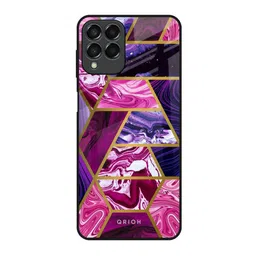 QRIOH Electroplated Printed Samsung Galaxy M53 5G Back Case Mobile Accessories-picture-27