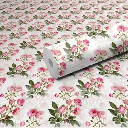 DeCorner Pink & Green Printed Self-Adhesive & Durable WallSticker-picture-37