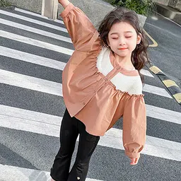 LULU & SKY Girls Top with Trousers-image-52
