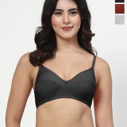 LILY Pack Of 3 Full Coverage Everyday Bra-18