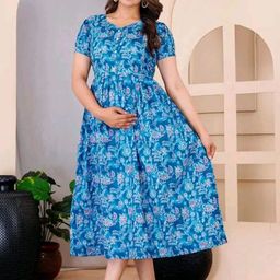 SSKfashions Floral Printed Fit & Flare Midi Dress-image-34