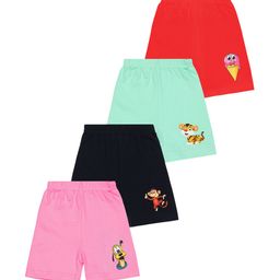 MM Impex Unisex Pack of 4 Printed Regular Shorts-13