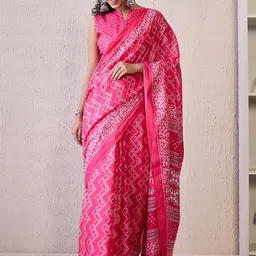 Mitera Bandhani Bandhani Saree-image-67