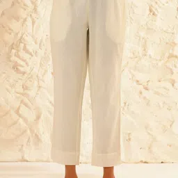 JAYPORE Women Straight Fit Trousers-image-18