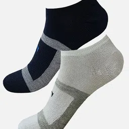 FIMS Men Pack Of 2 Patterned Ankle- Length Sports Socks-picture-8