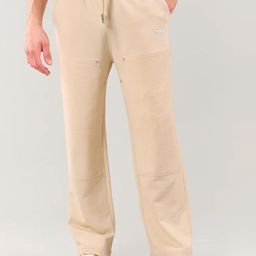 Overlays Men Beige Stud Straight Fit Joggers-image-20
