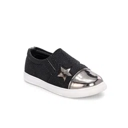 TUSKEY Girls PU Slip-On Sneakers-picture-1