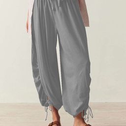 KPOP Women Comfort Loose Fit Trousers-picture-34
